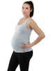 High Support Exercise Maternity Top - Grey - Mums and Bumps