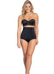 High-Waisted Girdle with Butt Lifter - Black - Mums and Bumps