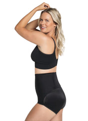 High-Waisted Postpartum Panty with Adjustable Belly Wrap for Natural or C-Section Birth - Black - Mums and Bumps