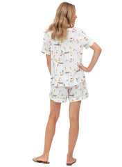 Honey Short Maternity Pyjama - Wimbledon - Mums and Bumps