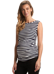 Honor Maternity & Nursing Tank - Black Stripe - Mums and Bumps
