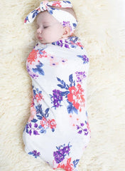 Hospital Pack Nursing Dress + Robe - Blue Pink - Mums and Bumps