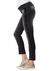 Hudson Maternity Jeans - Black Band - Mums and Bumps