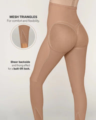 Invisible Body Shaper with Leg Compression and Butt Lifter - Black - Mums and Bumps