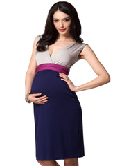 Jewel Block Maternity Dress - Mums and Bumps