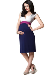 Jewel Block Maternity Dress - Mums and Bumps