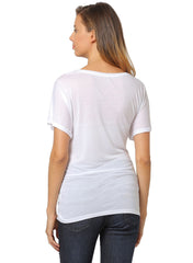 Las Vegas Maternity T-shirt - White - Mums and Bumps