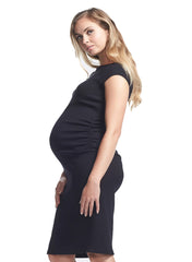 Leo Cap Sleeve Maternity Dress - Mums and Bumps