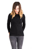 Long Sleeves Breastfeeding Shirt - Black - Mums and Bumps