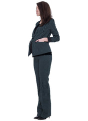 Maternity 2-Piece Suit - Green Check - Mums and Bumps