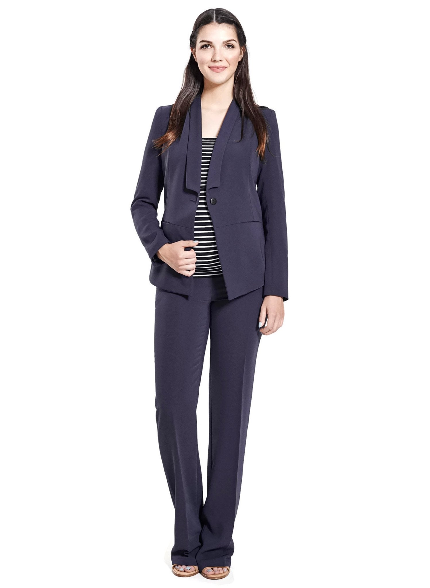 Maternity 2-Piece Suit - Midnight Blue - Mums and Bumps