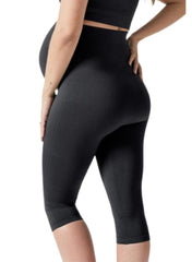 Maternity Belly Support Crop Legging - Black - Mums and Bumps