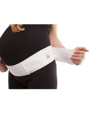 Maternity Belt - Light Support - White - Mums and Bumps