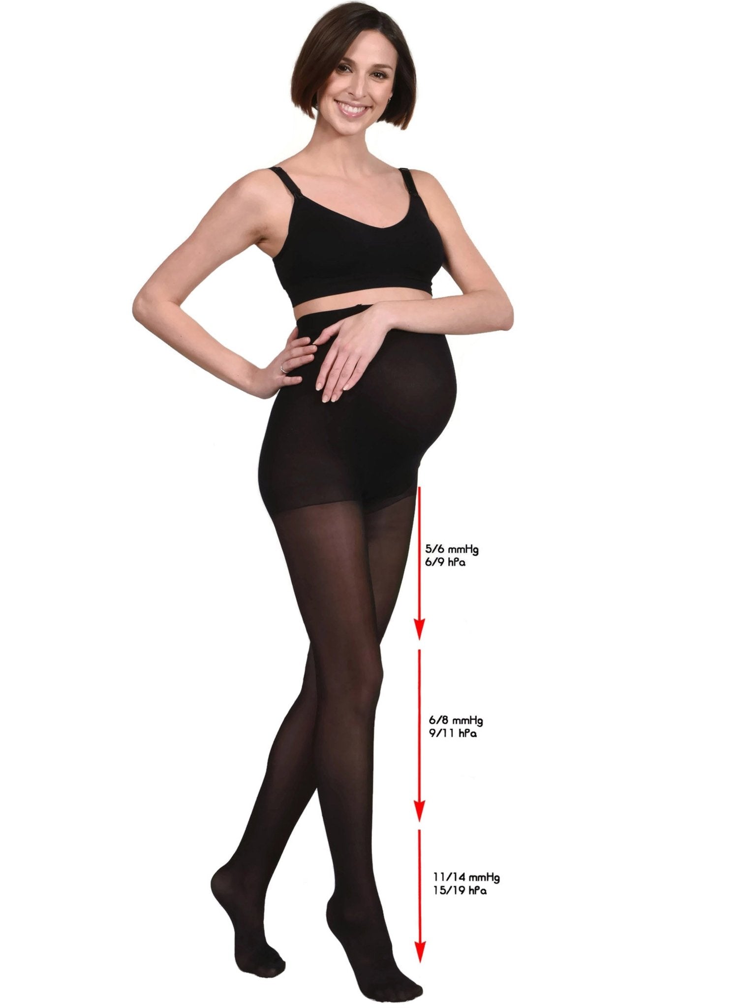 Maternity Compression Support Tights - Black – Mums and Bumps
