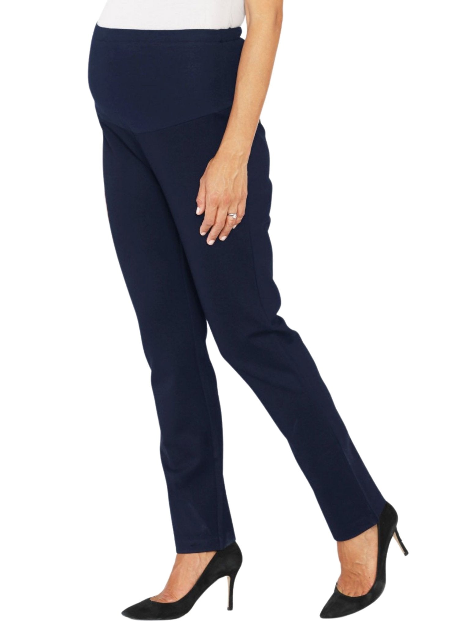 Maternity Fitted Work Pants - Mums and Bumps