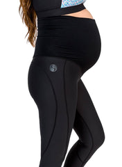 Maternity leggings - Classic Full Length Black - Mums and Bumps