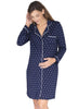 Maternity Nightie Nursing Sleep Dress - Mums and Bumps