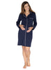 Maternity Nightie Nursing Sleep Dress - Navy - Mums and Bumps