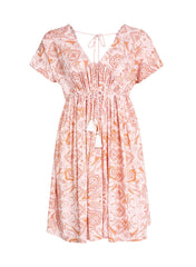 Maternity & Nursing Dress House of Colours in Light Pink - Mums and Bumps