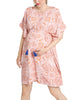 Maternity & Nursing Dress Sun Salutation in Light Pink - Mums and Bumps