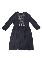 Maternity & Nursing Embroidered Dress - Heaven Bells - Mums and Bumps