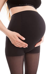Maternity Pantyhose - Medium Compression - Black - Mums and Bumps