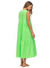 Melody Maternity Maxi Dress - Apple Green - Mums and Bumps