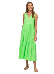 Melody Maternity Maxi Dress - Apple Green - Mums and Bumps