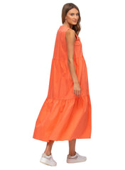 Melody Maternity Maxi Dress - Paradise Coral - Mums and Bumps