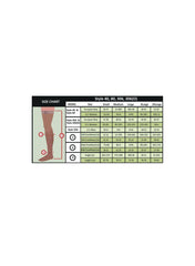 Microfiber Open Toe Thigh Highs - Strong Compression - Beige - Mums and Bumps
