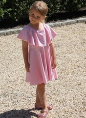 Mini & Me Set - Pink Maya Twirl Dress - Mums and Bumps