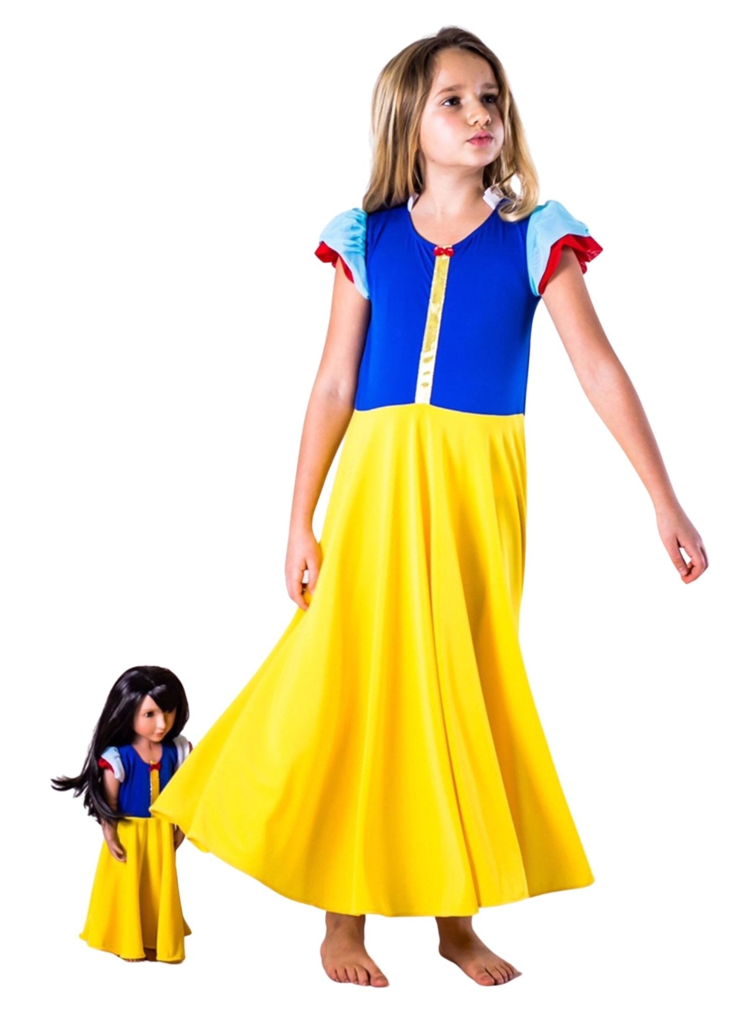 Mini & Me Set - Snow White Twirl Dress - Mums and Bumps