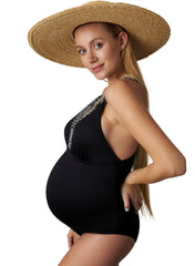 Montego Bay Black One Piece Maternity Swimsuit - Mums and Bumps