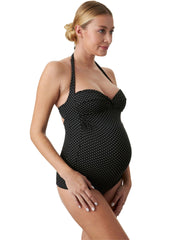 Montego Bay Jacquard One Piece Maternity Swimsuit - Mums and Bumps