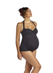 Montego Bay Jacquard One Piece Maternity Swimsuit - Mums and Bumps