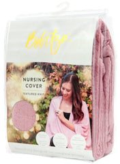 Nursing Cover Textured Knit fabric – Pink - Mums and Bumps