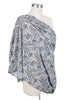 Nursing Scarf Jersey Knit Print - Montauk - Mums and Bumps