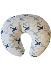 Nursing/Breastfeeding Pillow - Blue Planes - Mums and Bumps