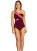 One-Shoulder Firm Compression Sculpting Swimsuit - Mums and Bumps