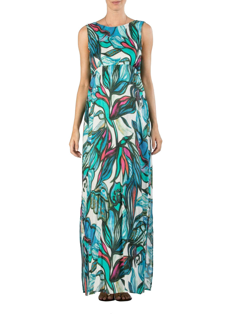open back maternity maxi dress Black V-Neck Open Back Maternity Maxi Dress