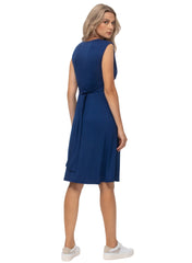 Papaver Maternity & Nursing Dress - Twilight Blue - Mums and Bumps