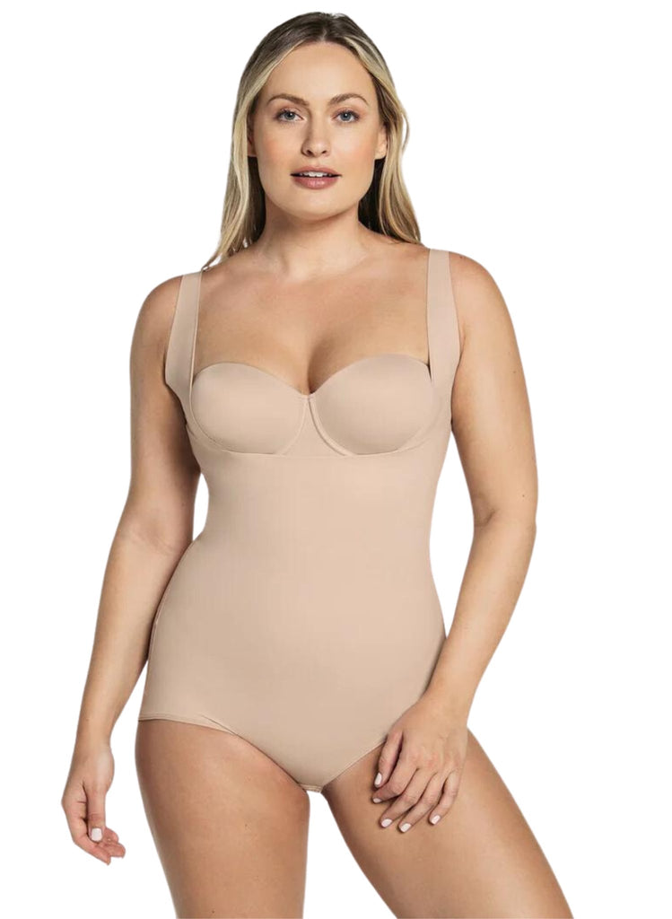 Sculpted To Perfection Shapewear Bodysuit - Nude