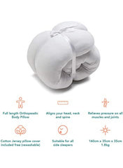 Pregnancy & Body Pillow - White - Mums and Bumps