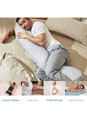 Pregnancy & Body Pillow - White - Mums and Bumps