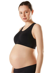Pregnancy & Sleep Bra - Black - Mums and Bumps