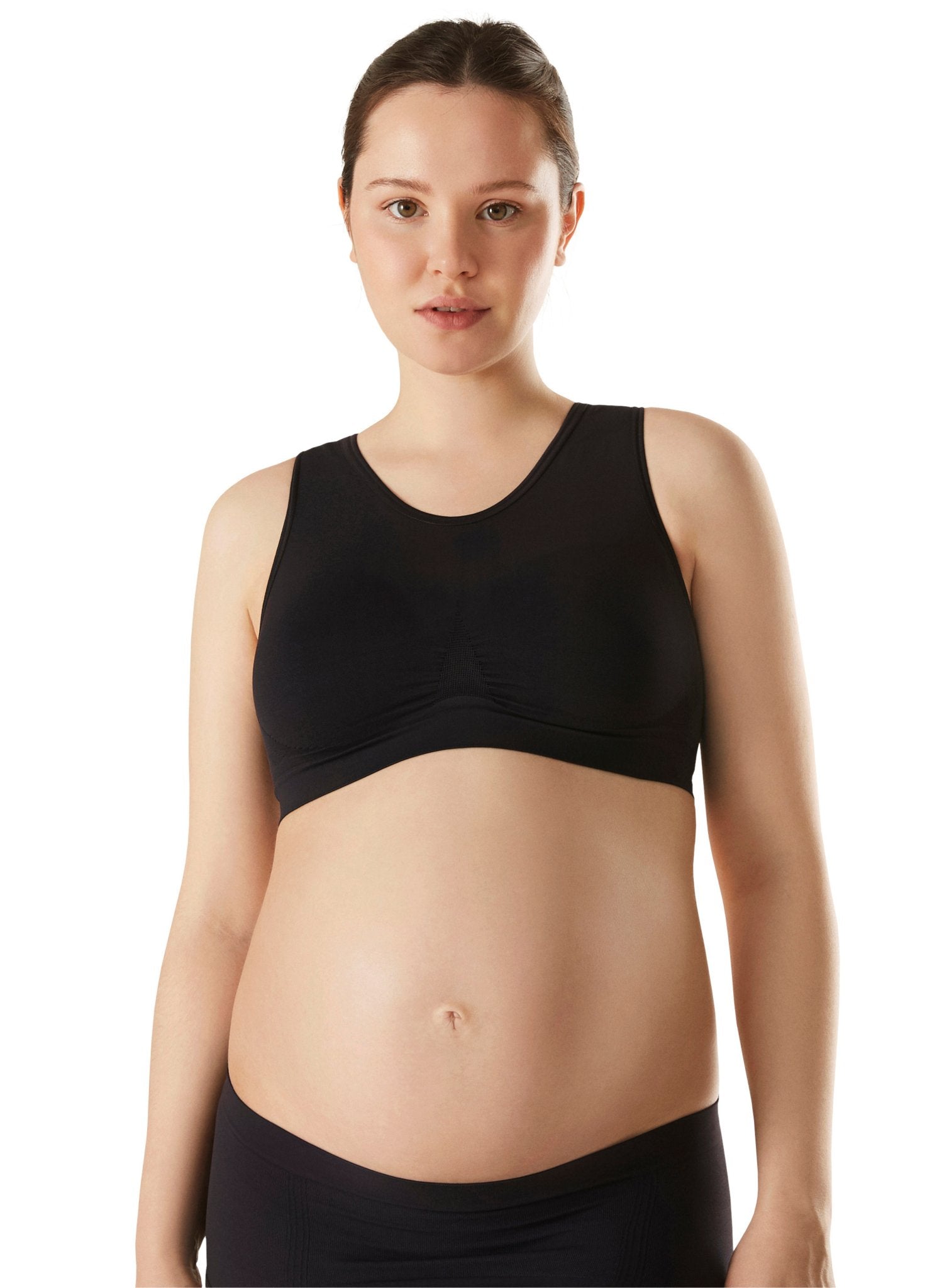 Pregnancy & Sleep Bra - Black - Mums and Bumps