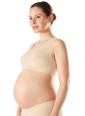 Pregnancy & Sleep Bra - Nude - Mums and Bumps