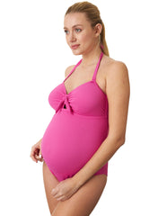 Rimini Pink Maternity Swimsuit - Mums and Bumps
