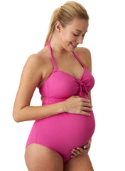 Rimini Pink Maternity Swimsuit - Mums and Bumps