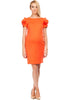Salisburgo Maternity Dress - Orange - Mums and Bumps